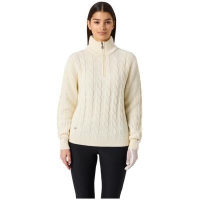 Daily Sports - Cable Pullover Lined Ivory - L - Pull - Publicité Daily Sports - Cable Pullover Lined Ivory - L - Pull - Publicité