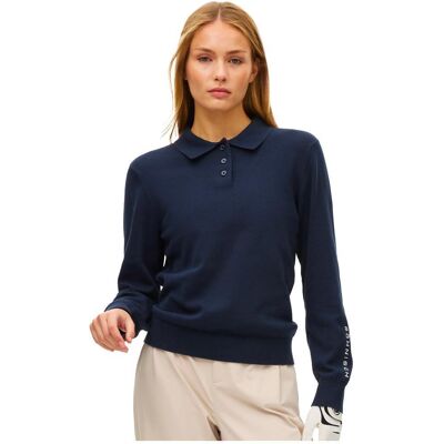 Rohnisch - Heritage Knitted Navy - L - Polo - Publicité Rohnisch - Heritage Knitted Navy - L - Polo - Publicité