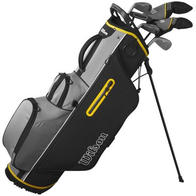 Wilson - Ultra HL 1/2 Set Graphite Droitier Regular - Pack 1/2 serie - Publicité Wilson - Ultra HL 1/2 Set Graphite Droitier Regular - Pack 1/2 serie - Publicité