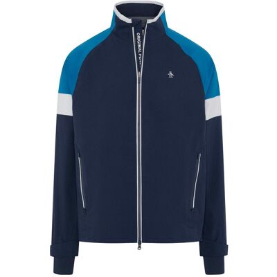Original Penguin - Earl Waterproof Colorblock Black Iris - M - Veste pluie - Publicité Original Penguin - Earl Waterproof Colorblock Black Iris - M - Veste pluie - Publicité