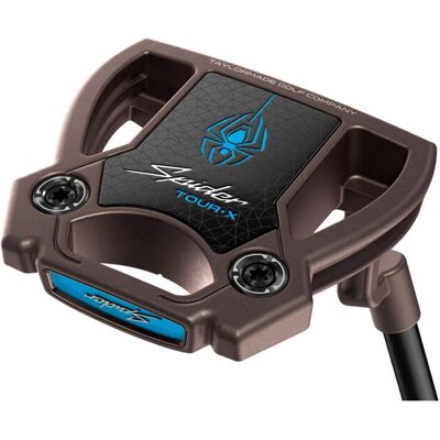Taylormade - Spider Tour X Torched PVD L-Neck Droitier 33 SuperStroke Pistol 1.0 Black/White - Putter - Publicité Taylormade - Spider Tour X Torched PVD L-Neck Droitier 33 SuperStroke Pistol 1.0 Black/White - Putter - Publicité