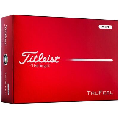 Titleist - Trufeel White - Balles neuves - Publicité Titleist - Trufeel White - Balles neuves - Publicité