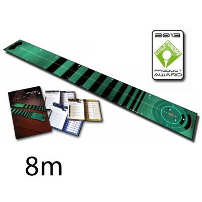 WellPutt - Welling Putt Mat 8m PRO - Tapis de putting - Publicité WellPutt - Welling Putt Mat 8m PRO - Tapis de putting - Publicité