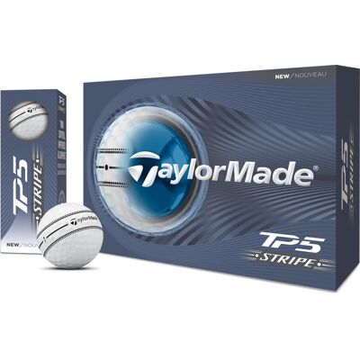 Taylormade - TP5 Stripe - Balles neuves - Publicité Taylormade - TP5 Stripe - Balles neuves - Publicité