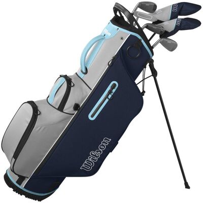 Wilson - Ultra HL 1/2 Set Graphite Women Droitier Women - Pack 1/2 serie - Publicité Wilson - Ultra HL 1/2 Set Graphite Women Droitier Women - Pack 1/2 serie - Publicité