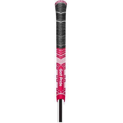 Golf Pride - MCC Team Plus4 Dark Red White - Standard - Grip Club - Publicité Golf Pride - MCC Team Plus4 Dark Red White - Standard - Grip Club - Publicité