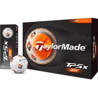 Taylormade - TP5x Pix - Balles neuves - Publicité Taylormade - TP5x Pix - Balles neuves - Publicité