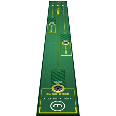 WellPutt - Mat Start 3m (Speed 3 / 3.50m) - Tapis de putting - Publicité WellPutt - Mat Start 3m (Speed 3 / 3.50m) - Tapis de putting - Publicité