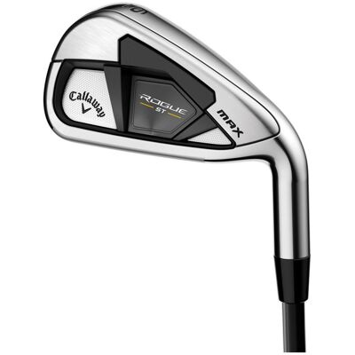 Callaway Golf - Rogue ST Max Irons Droitier Light Tensei Blue CR 55 Graphite 5 > PW (6 fers) - Serie de fers - Publicité Callaway Golf - Rogue ST Max Irons Droitier Light Tensei Blue CR 55 Graphite 5 > PW (6 fers) - Serie de fers - Publicité
