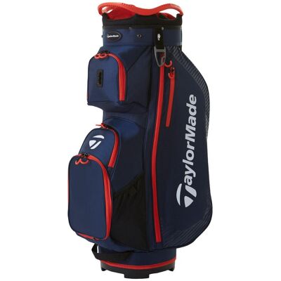 TaylorMade Pro Golf Cart Bag Navy/Red - Organisation, 14 Compartiments, Putter Well - Publicité TaylorMade Pro Golf Cart Bag Navy/Red - Organisation, 14 Compartiments, Putter Well - Publicité