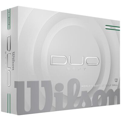 Wilson - Duo Soft Track 360 Green Silver - Balles neuves - Publicité Wilson - Duo Soft Track 360 Green Silver - Balles neuves - Publicité