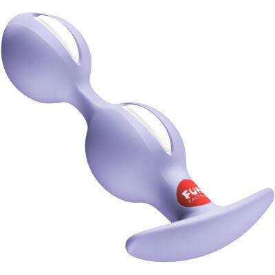 Fun Factory - plug anal duo à boules - violet - Publicité Fun Factory - plug anal duo à boules - violet - Publicité