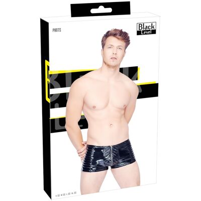 Black Level - short homme zippé - noir - M - Publicité Black Level - short homme zippé - noir - M - Publicité