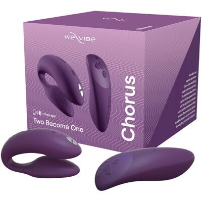 We‑Vibe Chorus - vibromasseur pour couple contrôlé par application (violet) - Publicité We‑Vibe Chorus - vibromasseur pour couple contrôlé par application (violet) - Publicité