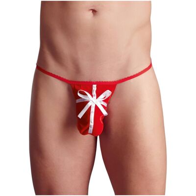 Svenjoyment tanga homme Noël rouge S-L - Publicité Svenjoyment tanga homme Noël rouge S-L - Publicité