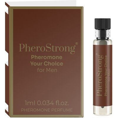 PheroStrong - Parfum Moderne pour Hommes avec Phéromones - 1ml - Publicité PheroStrong - Parfum Moderne pour Hommes avec Phéromones - 1ml - Publicité