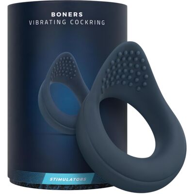 Boners - anneau pénien vibrant - silicone bleu - Publicité Boners - anneau pénien vibrant - silicone bleu - Publicité