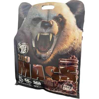 Zoo Mass (5,4kg) - Chocolat - Zoomad Labs - 5.45 Kg - Publicité Zoo Mass (5,4kg) - Chocolat - Zoomad Labs - 5.45 Kg - Publicité