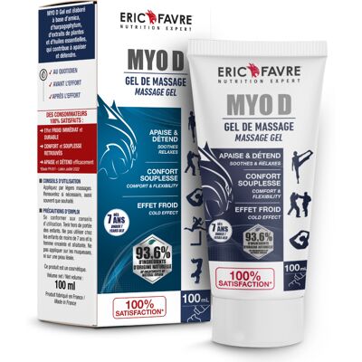 Myo D Gel (100ml) - Eric Favre - Publicité Myo D Gel (100ml) - Eric Favre - Publicité