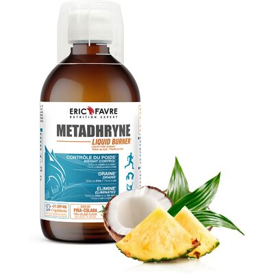 Metadhryne Liquid Burner (500ml) - Pina Colada - Eric Favre - 500 Ml - Publicité Metadhryne Liquid Burner (500ml) - Pina Colada - Eric Favre - 500 Ml - Publicité