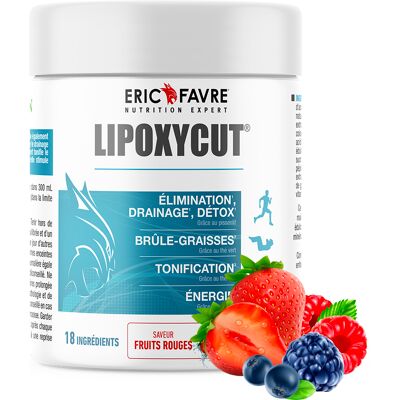 Lipoxycut Fat & Sugar - 120g - Fruits Rouges - Eric Favre - Item - Publicité Lipoxycut Fat & Sugar - 120g - Fruits Rouges - Eric Favre - Item - Publicité