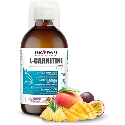 L-carnitine Pro Zero (500ml) - Tropical - Eric Favre - 500 Ml - Publicité L-carnitine Pro Zero (500ml) - Tropical - Eric Favre - 500 Ml - Publicité