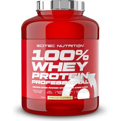 100% Whey Protein Professional (1,816kg) - Vanilla - Scitec Nutrition - Item - Publicité 100% Whey Protein Professional (1,816kg) - Vanilla - Scitec Nutrition - Item - Publicité