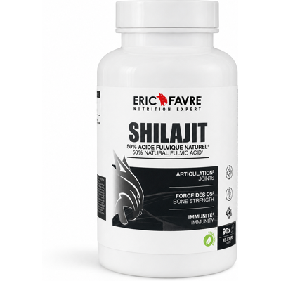 Shilajit - 90 Gélules - Eric Favre - Publicité Shilajit - 90 Gélules - Eric Favre - Publicité