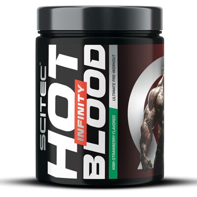 Hot Blood Infinity (350 G) - Kiwi Strawberry - Scitec Nutrition - Publicité Hot Blood Infinity (350 G) - Kiwi Strawberry - Scitec Nutrition - Publicité