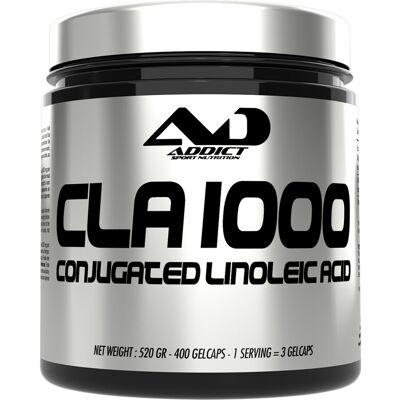 Addict Sport Nutrition - CLA 1000 - Complément alimentaire - Publicité Addict Sport Nutrition - CLA 1000 - Complément alimentaire - Publicité