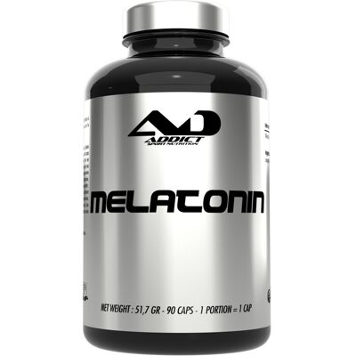 Melatonin (90 Gélules) - Addict Sport Nutrition - Publicité Melatonin (90 Gélules) - Addict Sport Nutrition - Publicité