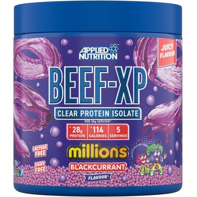 Beef-xp Clear Beef Protein (150g) - Millions Blackcurrant - Applied Nutrition - Item - Publicité Beef-xp Clear Beef Protein (150g) - Millions Blackcurrant - Applied Nutrition - Item - Publicité