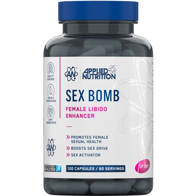Applied Nutrition Sex Bomb Pour Elle - Amplificateur de libido féminin - Publicité Applied Nutrition Sex Bomb Pour Elle - Amplificateur de libido féminin - Publicité