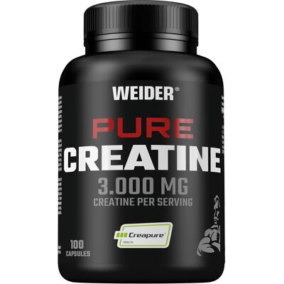 Capsules de Créatine Weider - 100 capsules - Monohydrate de Créatine - Soutien musculaire - Publicité Capsules de Créatine Weider - 100 capsules - Monohydrate de Créatine - Soutien musculaire - Publicité