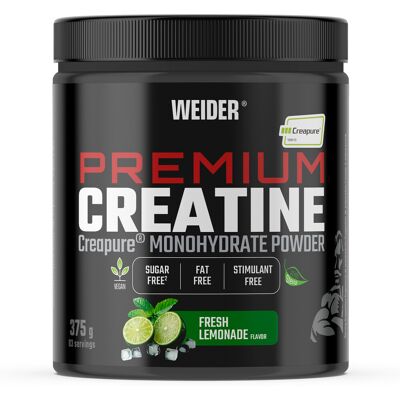 Premium Creatine 100% Creapure® (375g) - Fresh Lemonade - Weider - 375 G - Publicité Premium Creatine 100% Creapure® (375g) - Fresh Lemonade - Weider - 375 G - Publicité