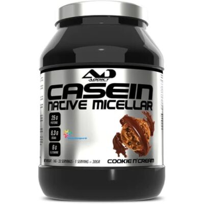 Caseine Native Micellar (1kg) - Cookie & Cream - Addict Sport Nutrition - 1 Kg - Publicité Caseine Native Micellar (1kg) - Cookie & Cream - Addict Sport Nutrition - 1 Kg - Publicité