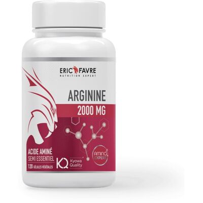 Arginine Kyowa® 2000mg (120 Gélules) - Eric Favre - Publicité Arginine Kyowa® 2000mg (120 Gélules) - Eric Favre - Publicité