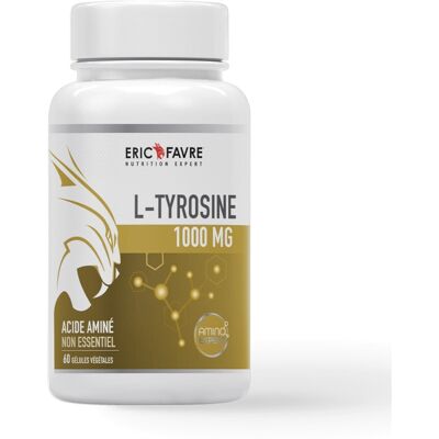 L-tyrosine 1000mg (60 Gélules) - Eric Favre - Publicité L-tyrosine 1000mg (60 Gélules) - Eric Favre - Publicité
