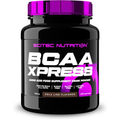 Scitec Nutrition - BCAA XPRESS - 700 g - Poudre - Supplément - Publicité Scitec Nutrition - BCAA XPRESS - 700 g - Poudre - Supplément - Publicité