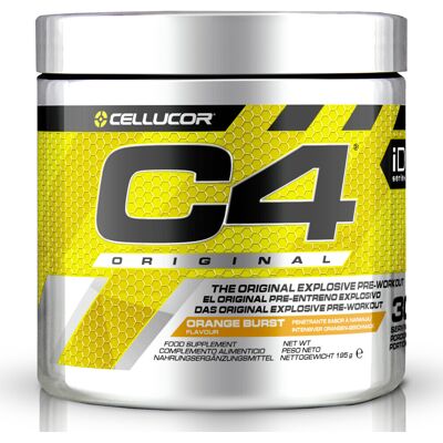 Cellucor C4 Original - Pré-Workout - Orange - Publicité Cellucor C4 Original - Pré-Workout - Orange - Publicité