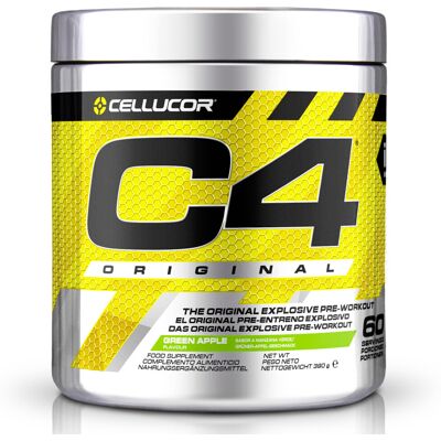 Cellucor C4 Original Pomme Verte - Pré-Workout - Publicité Cellucor C4 Original Pomme Verte - Pré-Workout - Publicité