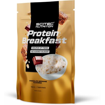 Protein Breakfast (700 G) - Chocolate Brownie - Scitec Nutrition - Publicité Protein Breakfast (700 G) - Chocolate Brownie - Scitec Nutrition - Publicité