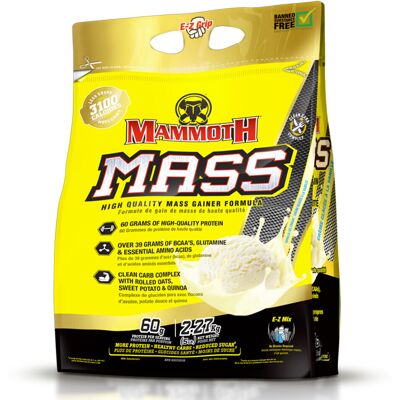 Mammoth Mass (2,2kg) - 2.2 Kg - Publicité Mammoth Mass (2,2kg) - 2.2 Kg - Publicité