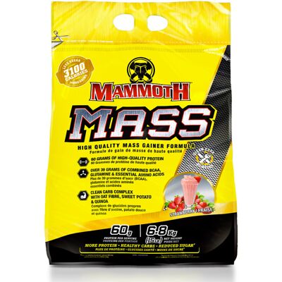 Mammoth Mass (6,8kg) - 6.8 Kg - Publicité Mammoth Mass (6,8kg) - 6.8 Kg - Publicité
