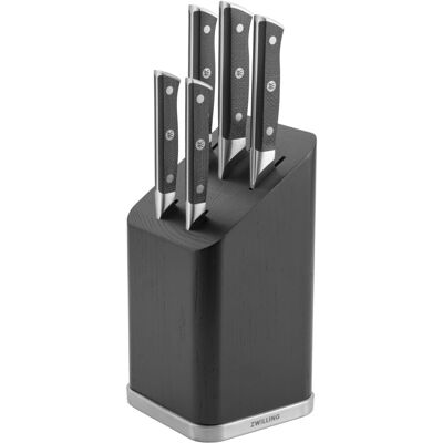 ZWILLING Spectrum 6-pcs, Bloc de couteaux, Noir mat - Publicité ZWILLING Spectrum 6-pcs, Bloc de couteaux, Noir mat - Publicité