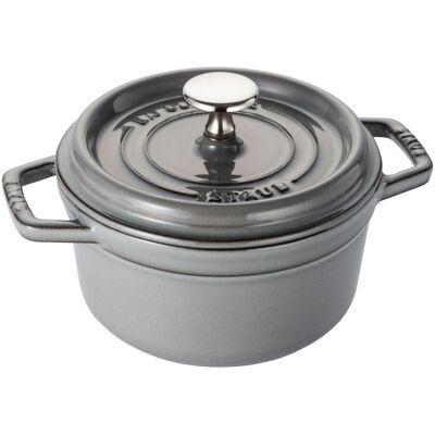 Staub La Cocotte Cocotte 16 cm, Rond(e), Gris graphite, Fonte - Publicité Staub La Cocotte Cocotte 16 cm, Rond(e), Gris graphite, Fonte - Publicité