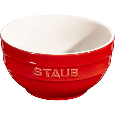 Staub Ceramique Bol 14 cm, Céramique, Cerise - Publicité Staub Ceramique Bol 14 cm, Céramique, Cerise - Publicité