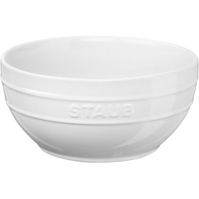 Bol en Céramique Staub 18cm Blanc - Bol - Publicité Bol en Céramique Staub 18cm Blanc - Bol - Publicité