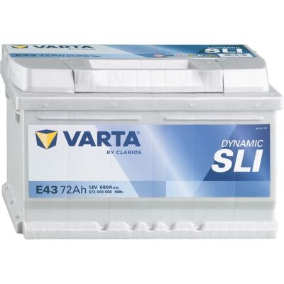 VARTA Blue Dynamic 12V 72Ah E43 - Publicité VARTA Blue Dynamic 12V 72Ah E43 - Publicité