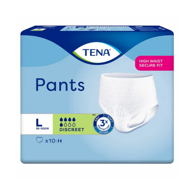 Tena Pants Discreet Large - Publicité Tena Pants Discreet Large - Publicité